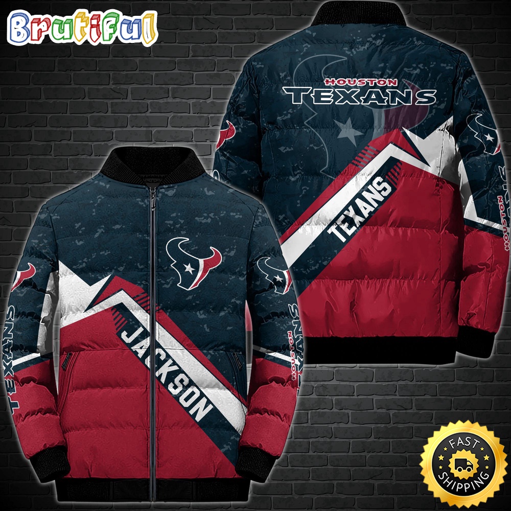 Sportswearmerch Houston Texans NFL Sport Down Puffer Jacket For Fan