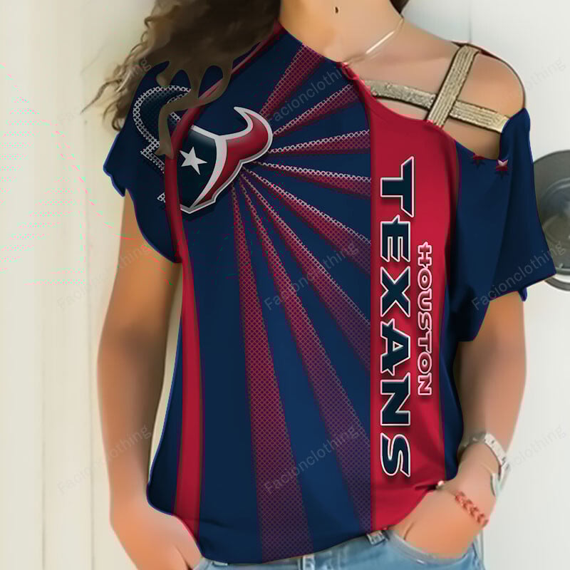 Sportswearmerch Houston Texans NFL Strapless Short Sleeve Personalized For Fan