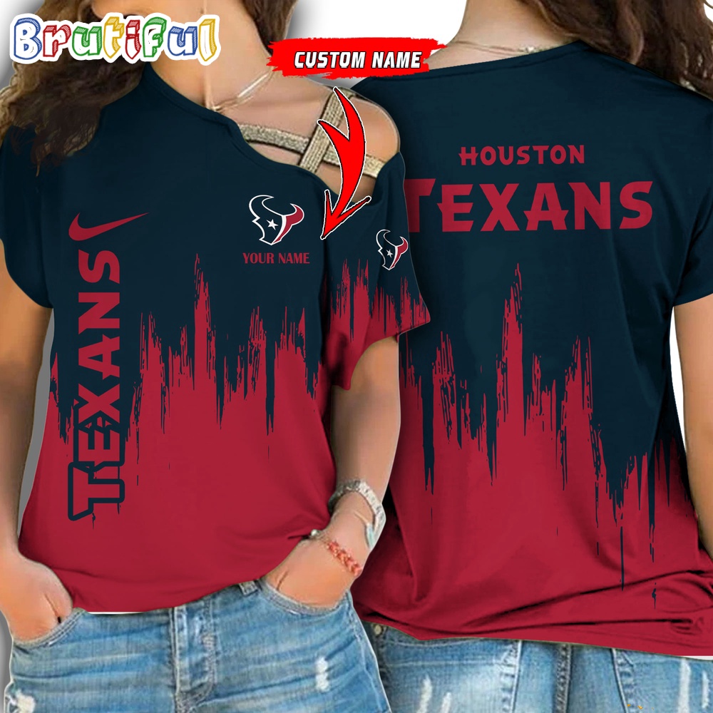 Sportswearmerch Houston Texans NFL Strapless Sleeve Short For Fan