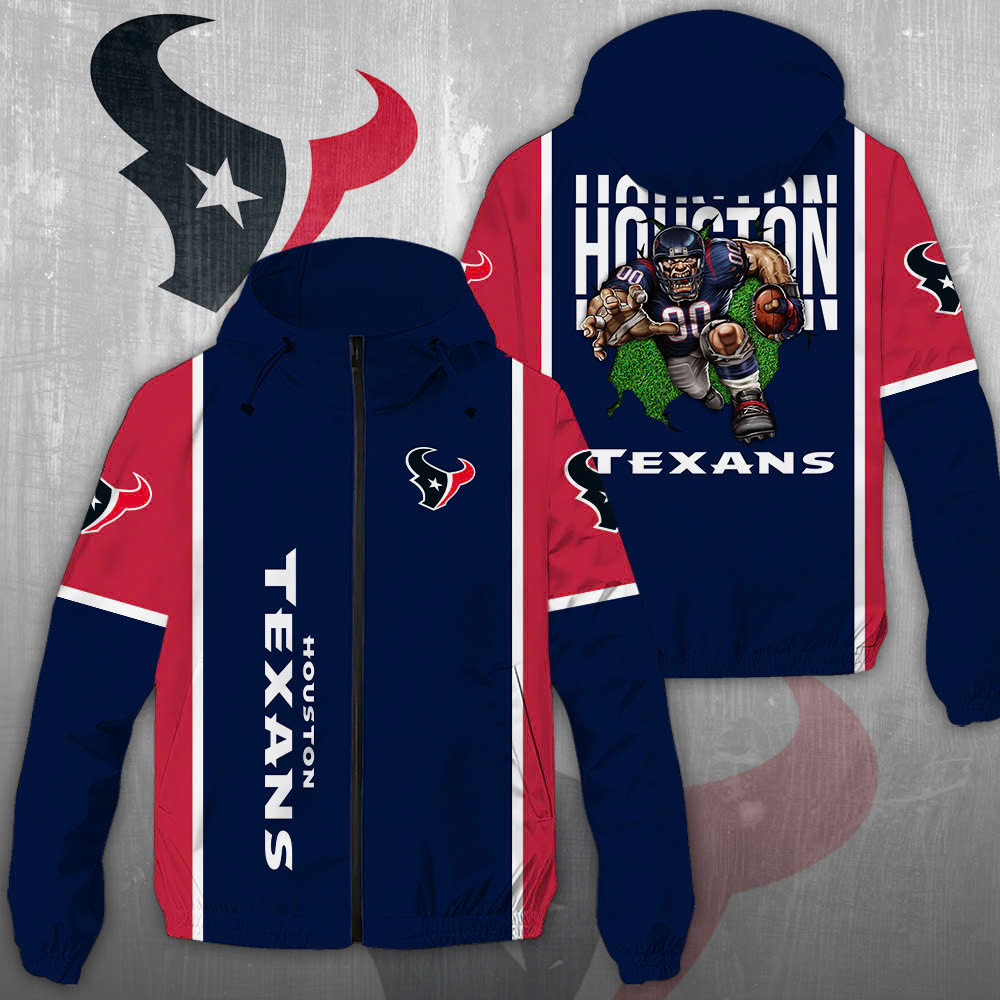 Sportswearmerch Houston Texans NFL Windbreaker Jacket For Fan