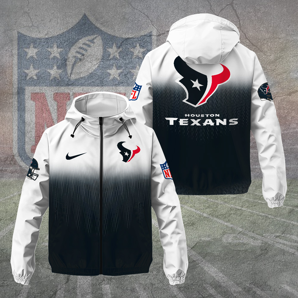 Sportswearmerch Houston Texans NFL Windbreaker Jacket For Fan