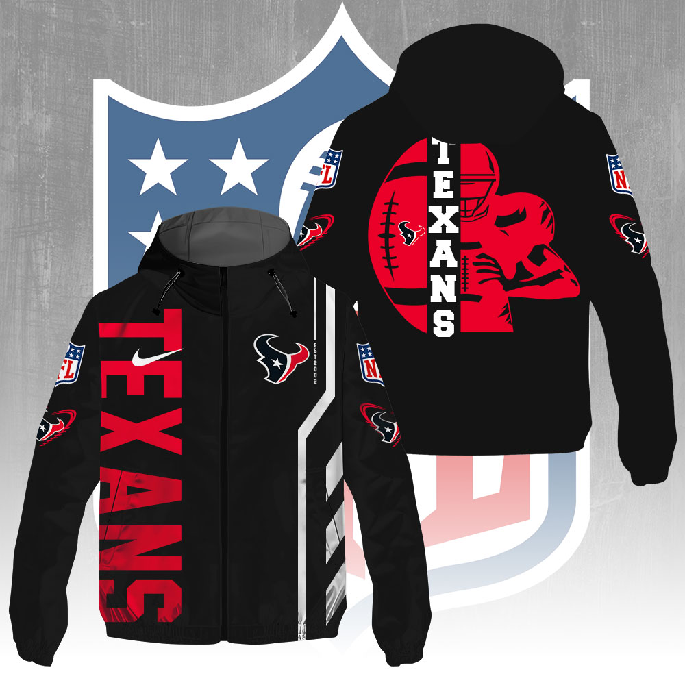 Sportswearmerch Houston Texans NFL Windbreaker Jacket For Fan
