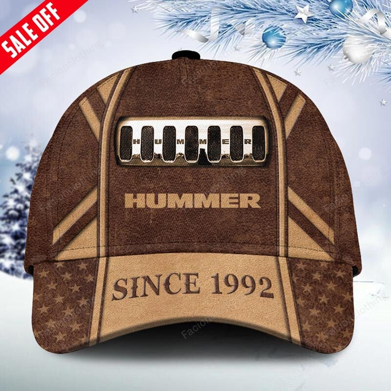 Sportswearmerch Hummer Car Personalized Classic Cap For Fan