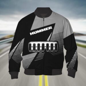 Sportswearmerch Hummer Truck Bomber Jacket For Fan
