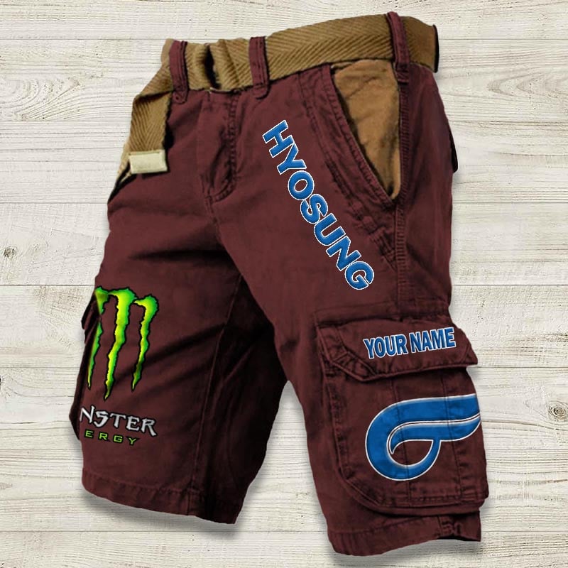 Sportswearmerch Hyosung Motorcycle Denim Short For Fan