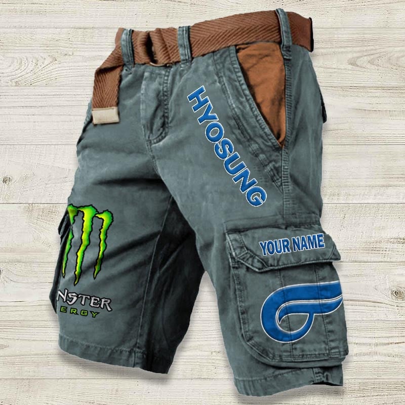 Sportswearmerch Hyosung Motorcycle Denim Short For Fan