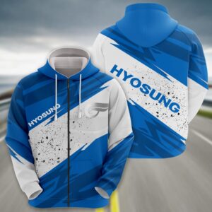 Sportswearmerch Hyosung Motorcycle Zip Hoodie For Fan
