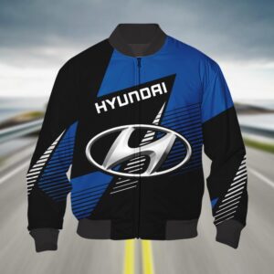 Sportswearmerch Hyundai Car Bomber Jacket For Fan
