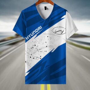 Sportswearmerch Hyundai Car V-neck Women T-shirt For Fan