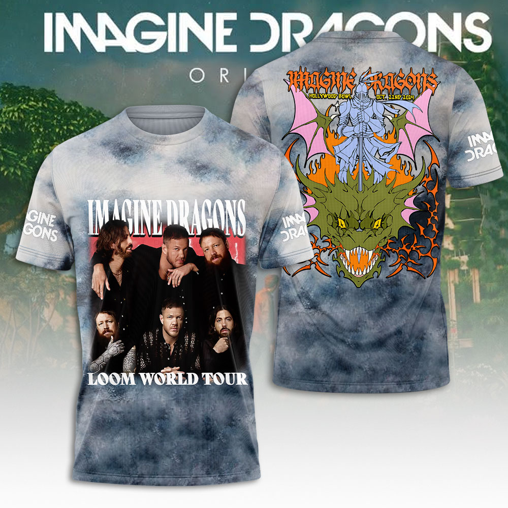 Sportswearmerch Imagine Dragons Music Personalized T-shirt For Fan