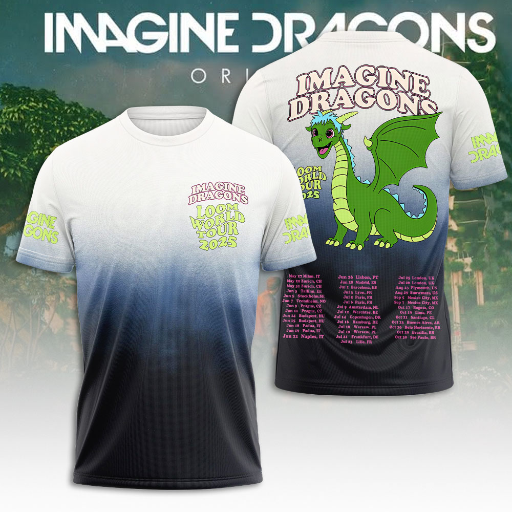 Sportswearmerch Imagine Dragons Music Personalized T-shirt For Fan