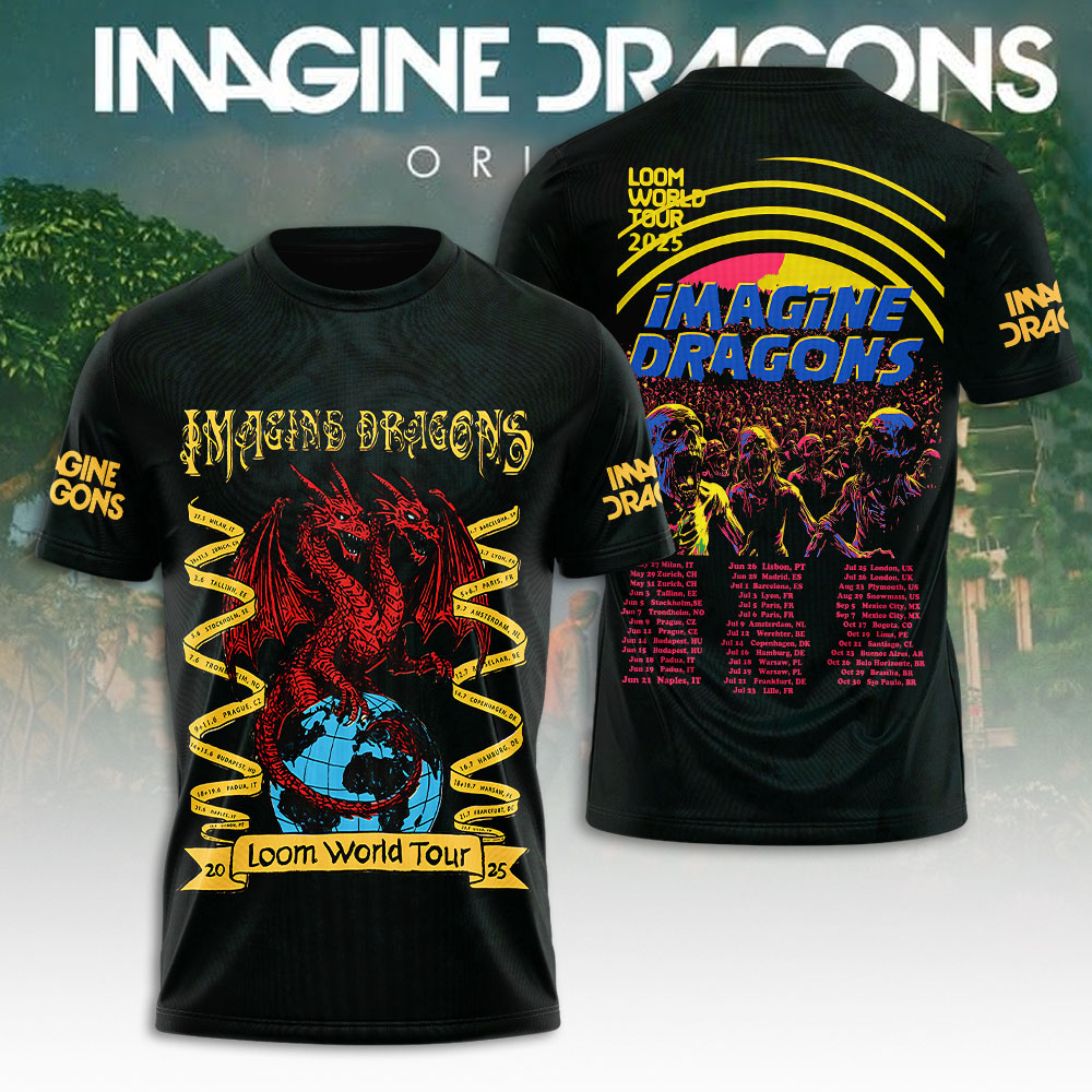 Sportswearmerch Imagine Dragons Music Personalized T-shirt For Fan