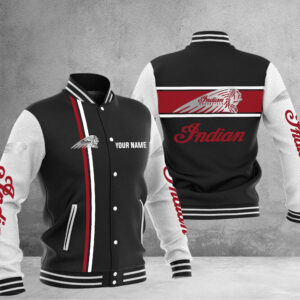 Sportswearmerch Indian Motorcycle Baseball Jacket For Fan