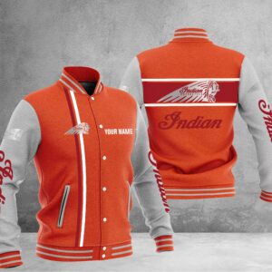 Sportswearmerch Indian Motorcycle Baseball Jacket For Fan