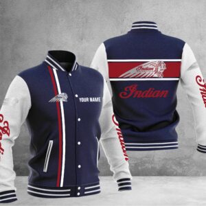 Sportswearmerch Indian Motorcycle Baseball Jacket For Fan