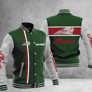 Sportswearmerch Indian Motorcycle Baseball Jacket For Fan