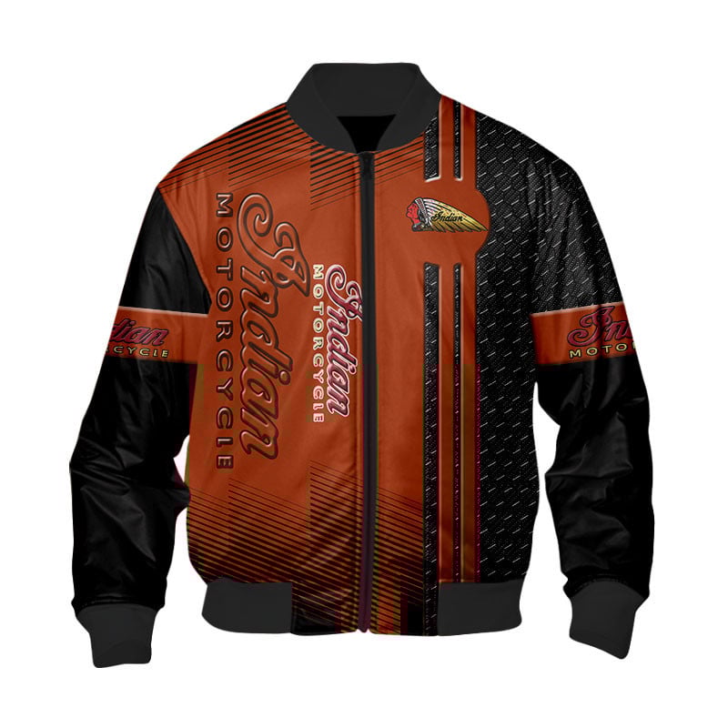 Sportswearmerch Indian Motorcycle Personalized Fashion Bomber Jacket For Fan