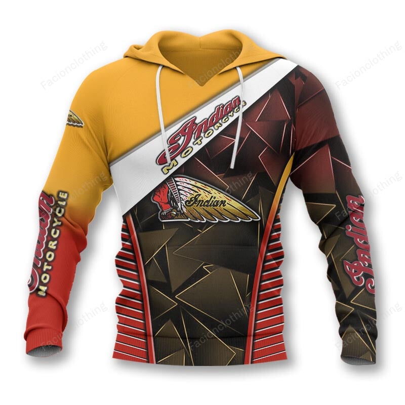 Sportswearmerch Indian Motorcycle Personalized Fashion Hoodie For Fan