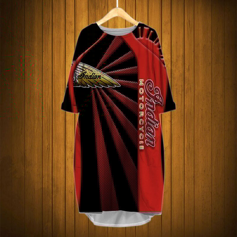 Sportswearmerch Indian Motorcycle Personalized Fashion Pocket Dress For Fan