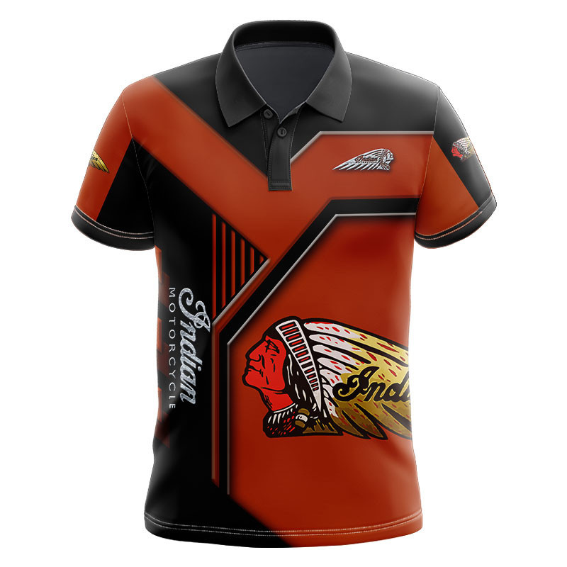 Sportswearmerch Indian Motorcycle Personalized Fashion Polo Shirt For Fan