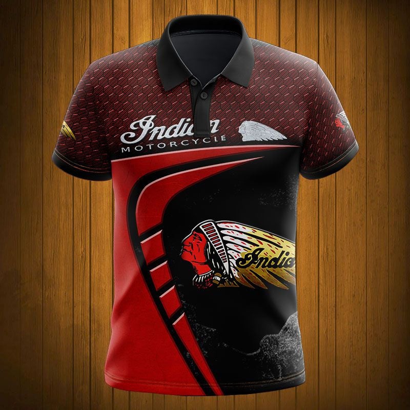 Sportswearmerch Indian Motorcycle Personalized Fashion Polo Shirt For Fan