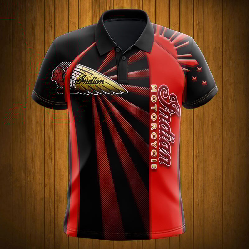 Sportswearmerch Indian Motorcycle Personalized Fashion Polo Shirt For Fan