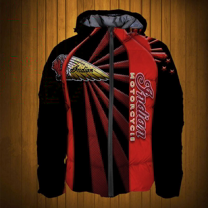 Sportswearmerch Indian Motorcycle Personalized Fashion Puffer Jacket For Fan