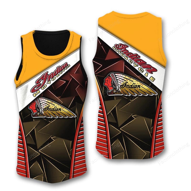 Sportswearmerch Indian Motorcycle Personalized Fashion Tanktop For Fan