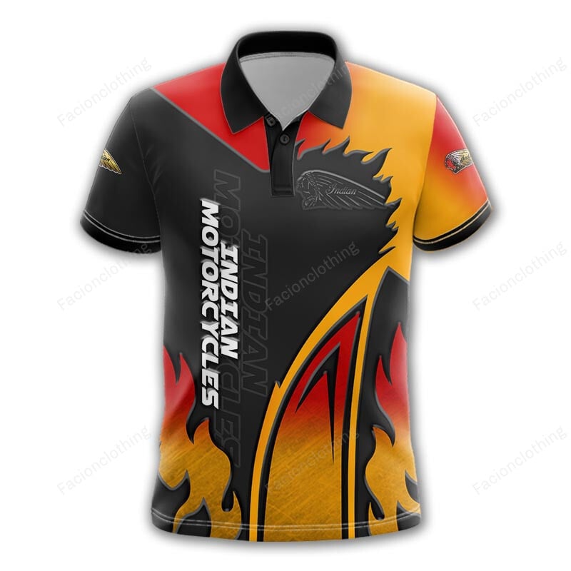 Sportswearmerch Indian Motorcycle Personalized Polo For Fan