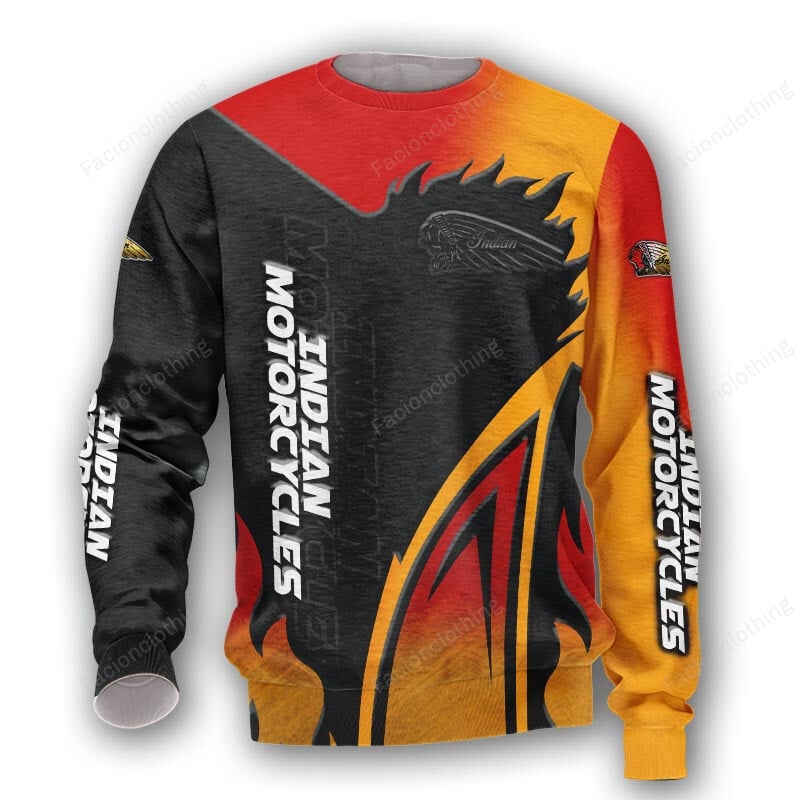 Sportswearmerch Indian Motorcycle Personalized Sweater For Fan