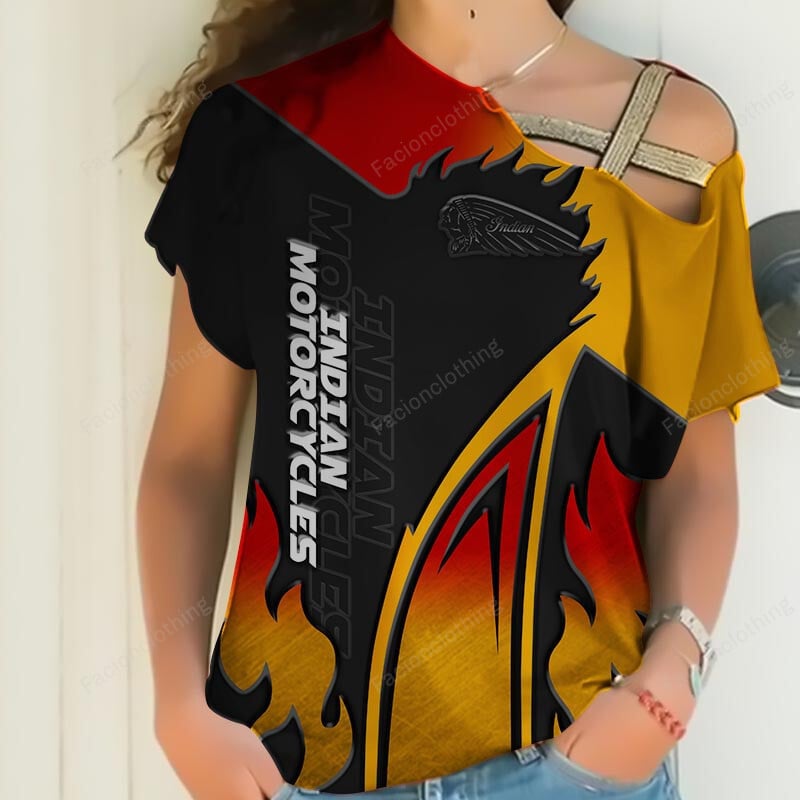 Sportswearmerch Indian Motorcycle Personalized Women Shirt For Fan