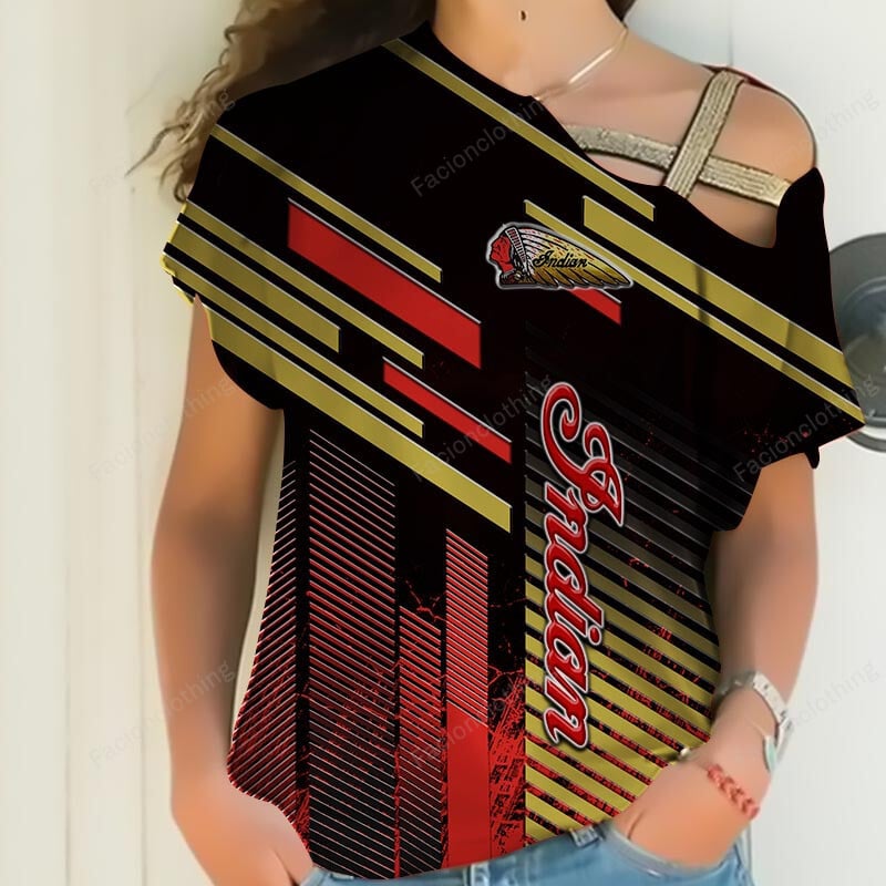 Sportswearmerch Indian Motorcycle Personalized Women Shirt For Fan