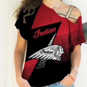 Sportswearmerch Indian Motorcycle Strapless Sleeve Short For Fan