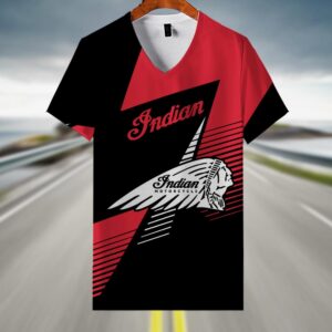 Sportswearmerch Indian Motorcycle V-neck Women T-shirt For Fan