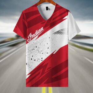 Sportswearmerch Indian Motorcycle V-neck Women T-shirt For Fan
