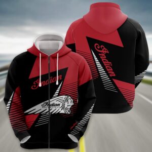 Sportswearmerch Indian Motorcycle Zip Hoodie For Fan