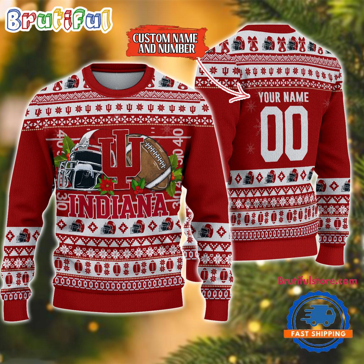 Sportswearmerch Indiana Hoosiers NCAA Christmas Sweater For Fan