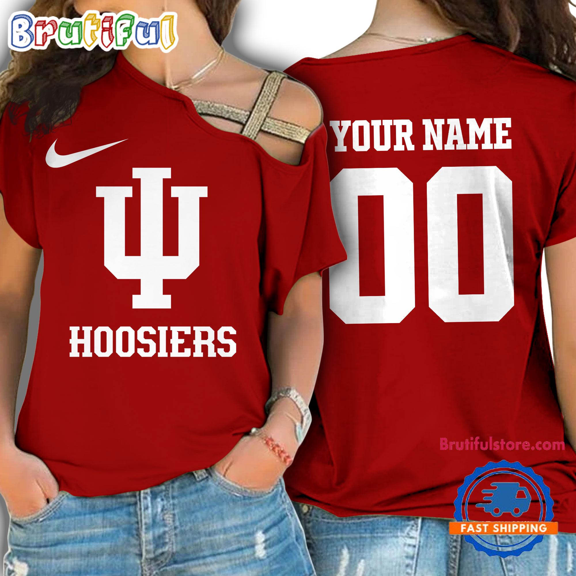 Sportswearmerch Indiana Hoosiers NCAA Strapless Sleeve Short For Fan