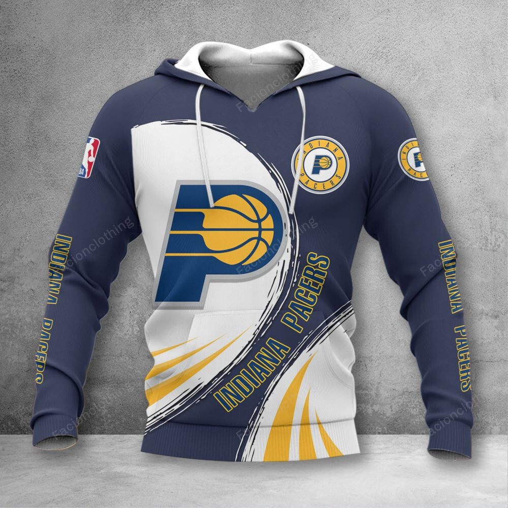 Sportswearmerch Indiana Pacers NBA Personalized Hoodie For Fan