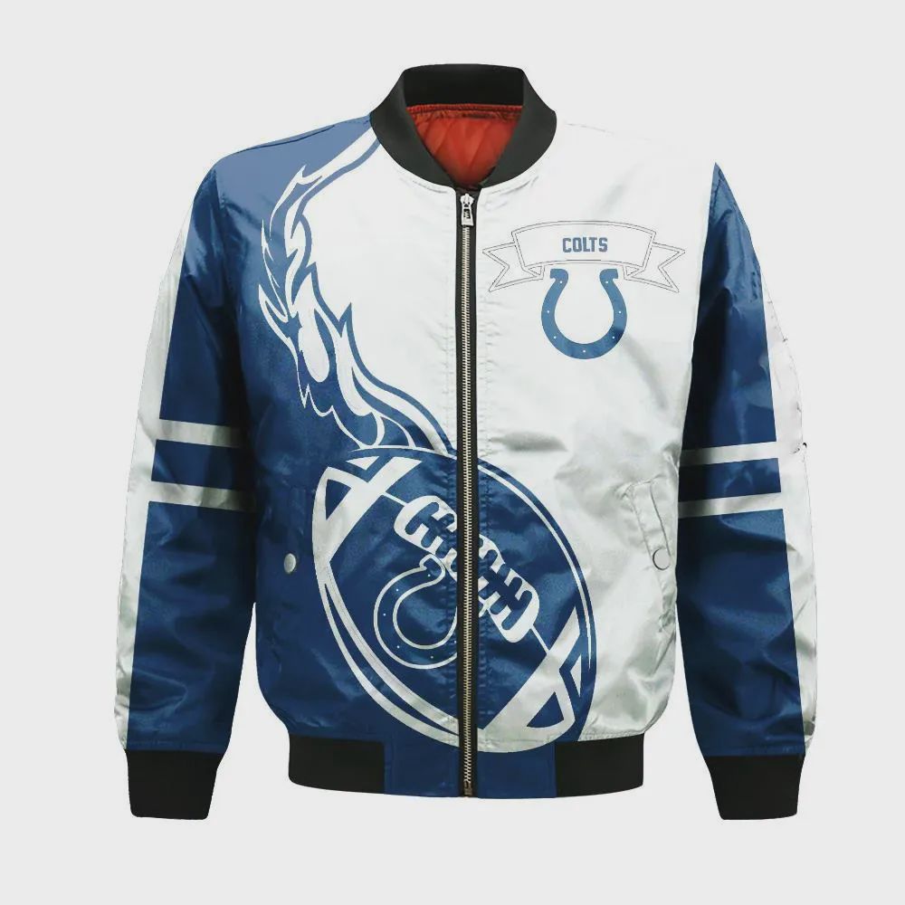 Sportswearmerch Indianapolis Colts NFL Bomber Jacket For Fan
