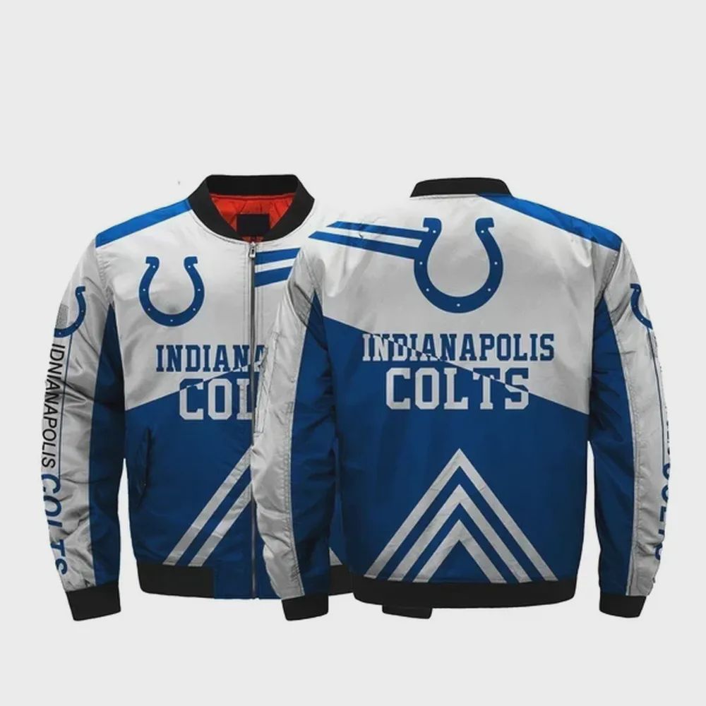 Sportswearmerch Indianapolis Colts NFL Bomber Jacket For Fan