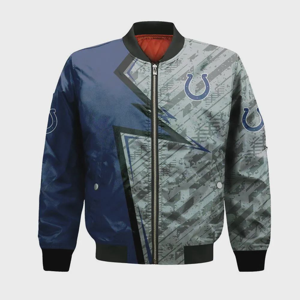 Sportswearmerch Indianapolis Colts NFL Bomber Jacket For Fan
