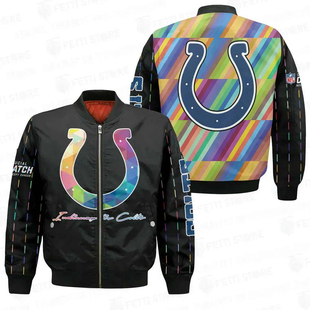 Sportswearmerch Indianapolis Colts NFL Bomber Jacket For Fan
