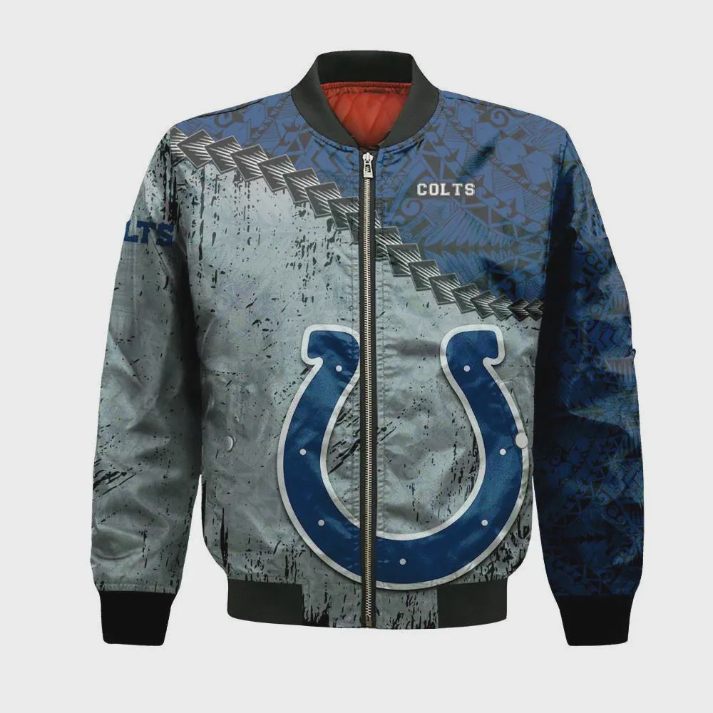 Sportswearmerch Indianapolis Colts NFL Bomber Jacket For Fan