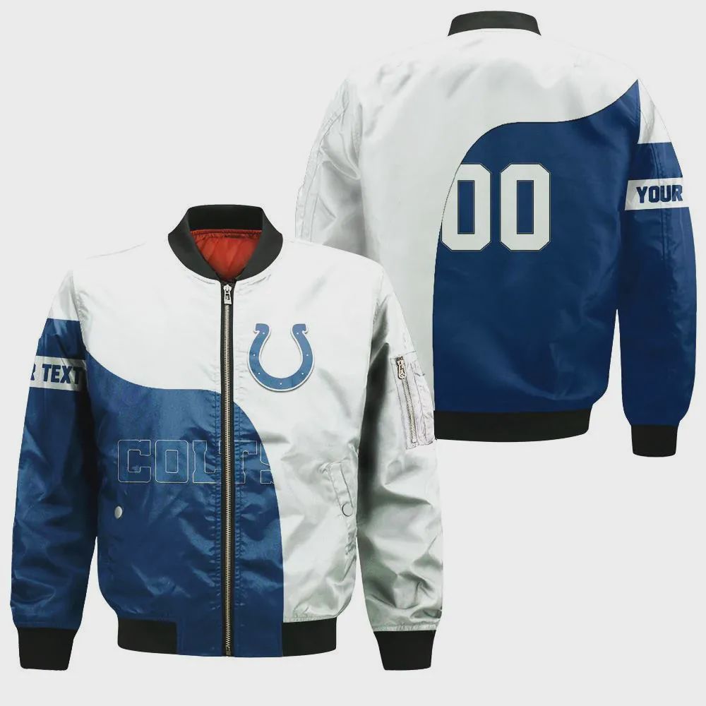 Sportswearmerch Indianapolis Colts NFL Bomber Jacket For Fan