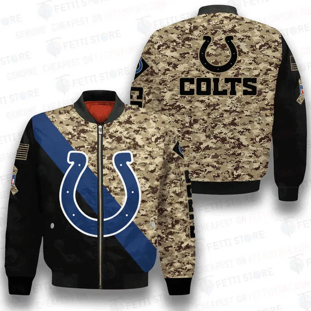 Sportswearmerch Indianapolis Colts NFL Bomber Jacket For Fan