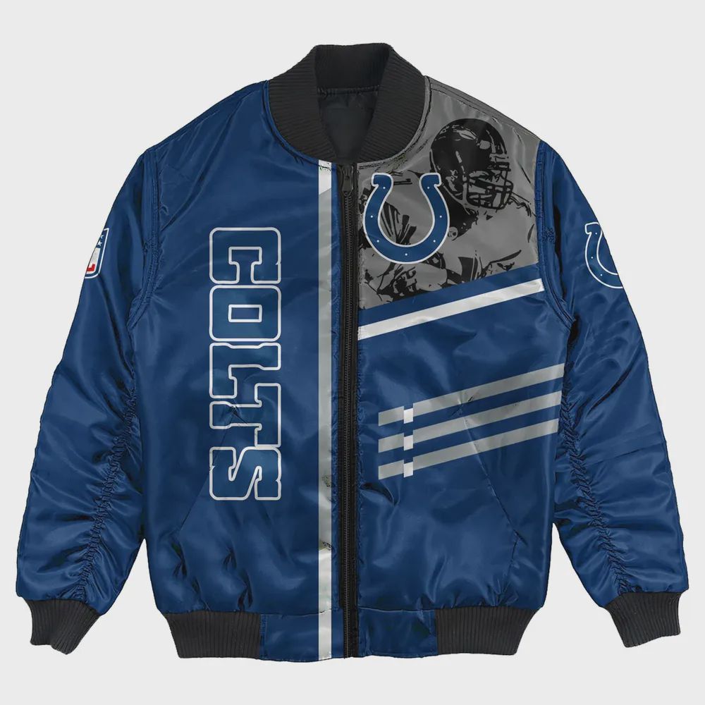 Sportswearmerch Indianapolis Colts NFL Bomber Jacket For Fan