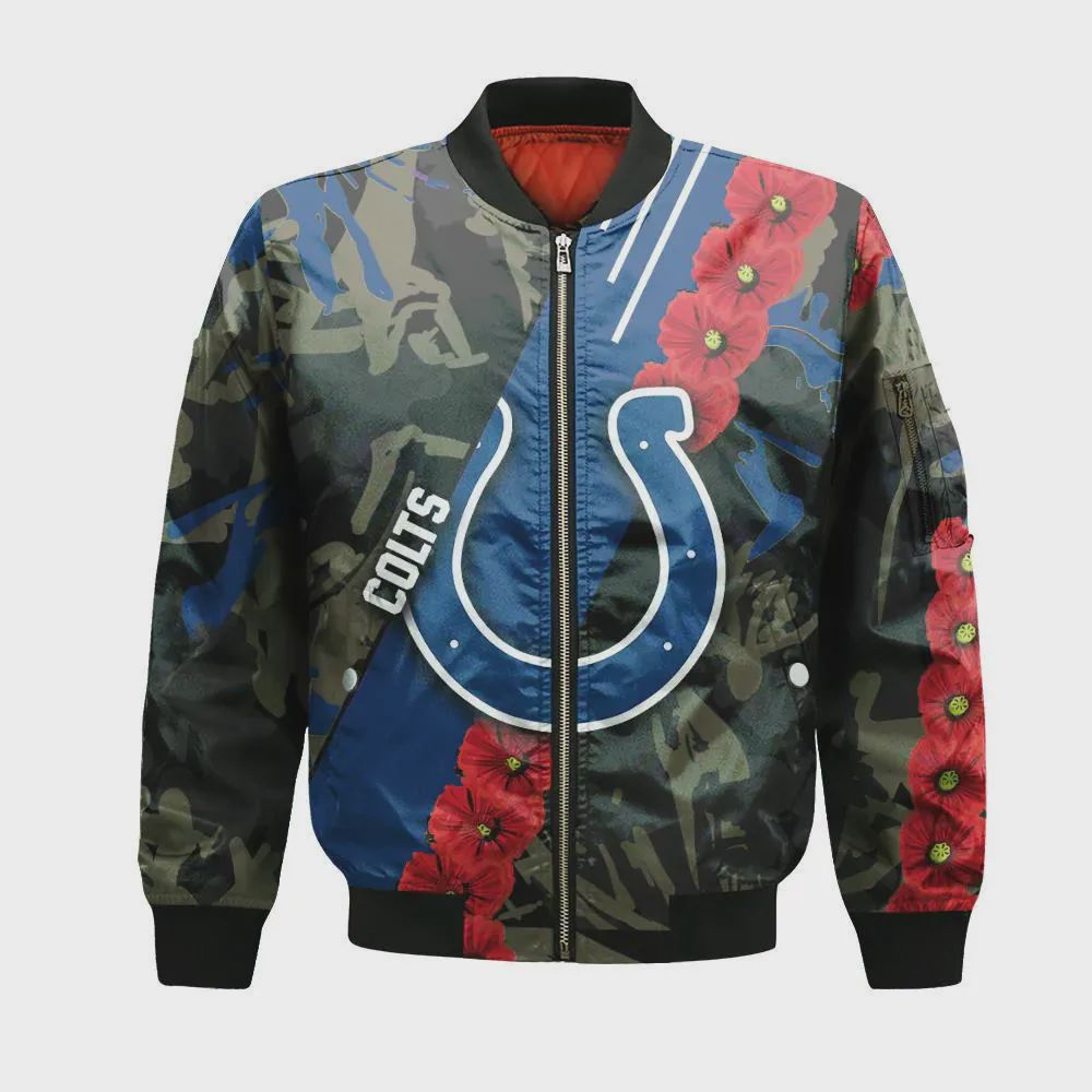 Sportswearmerch Indianapolis Colts NFL Bomber Jacket For Fan