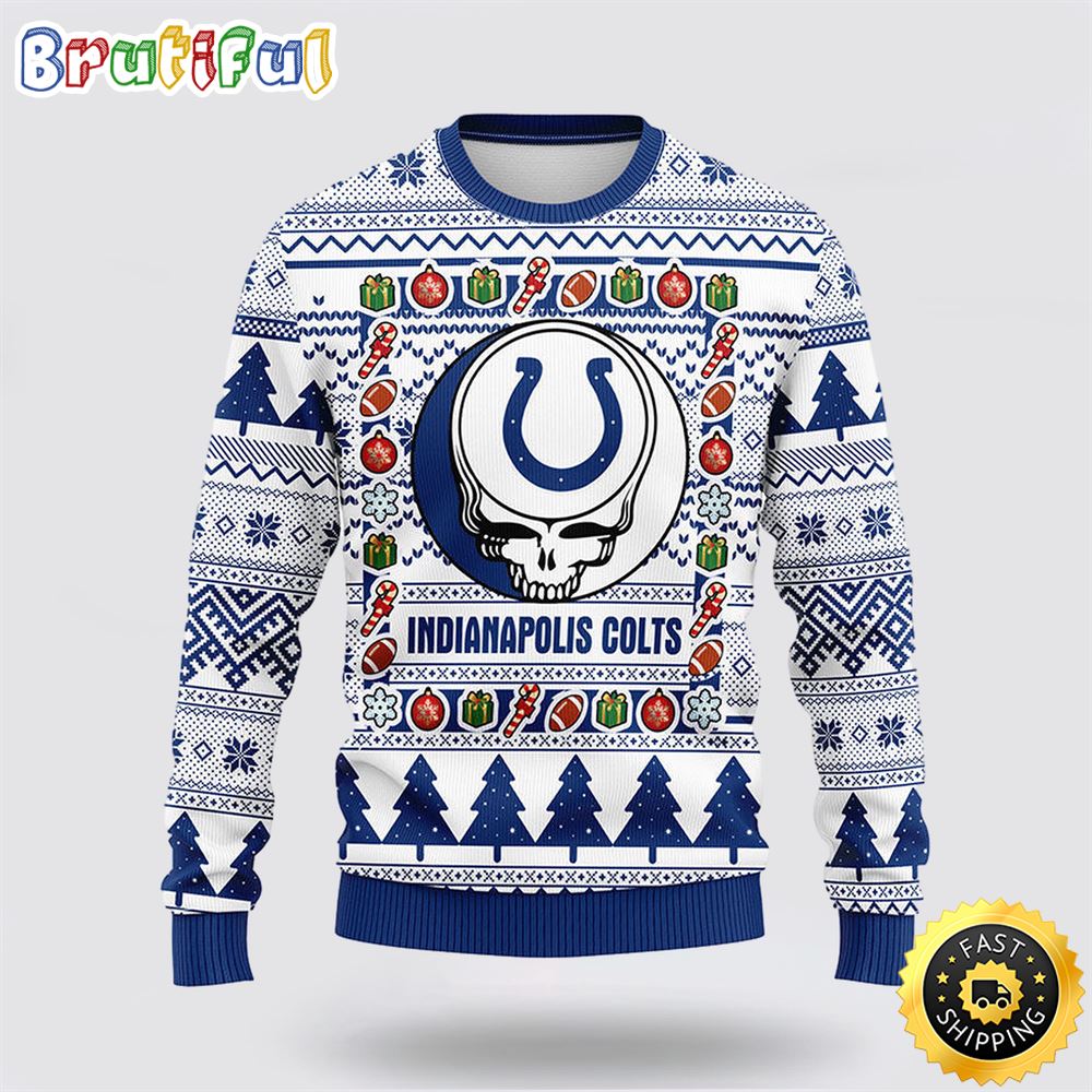 Sportswearmerch Indianapolis Colts NFL Christmas Fleece Sweater For Fan