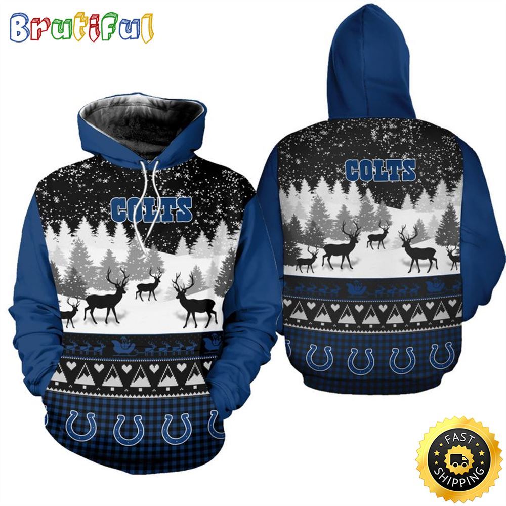 Sportswearmerch Indianapolis Colts NFL Christmas Hoodie For Fan